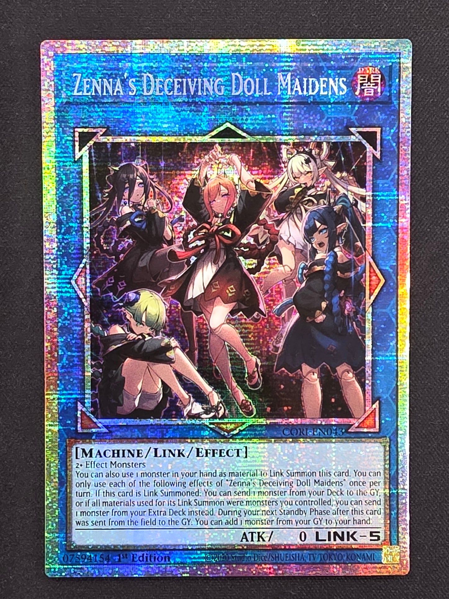 Zenna's Deciving Doll Maidens (CORI-EN043, 1st Edition)