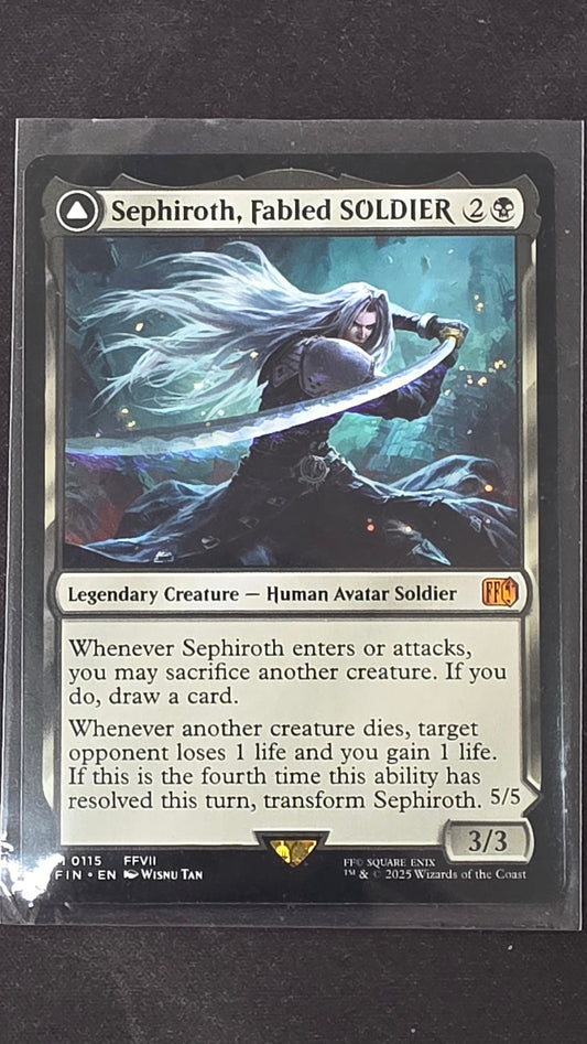 Sephiroth, Fabled SOLDIER (FIN)