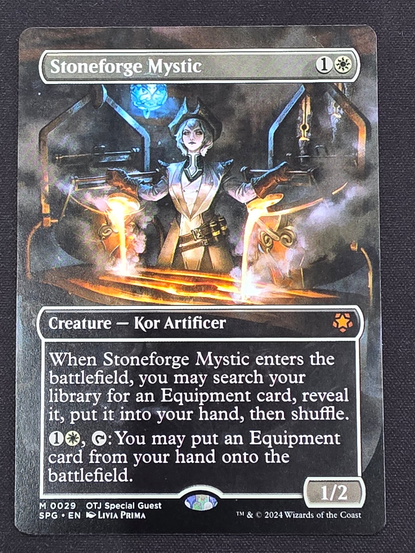 Stoneforge Mystic (SPG, Borderless)