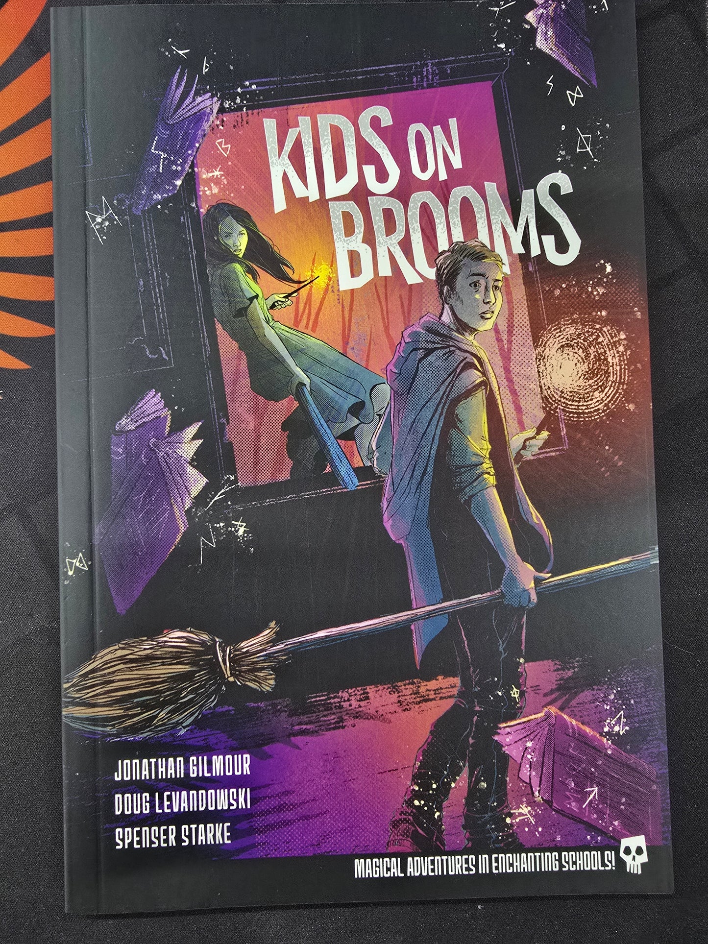 Kids on Brooms