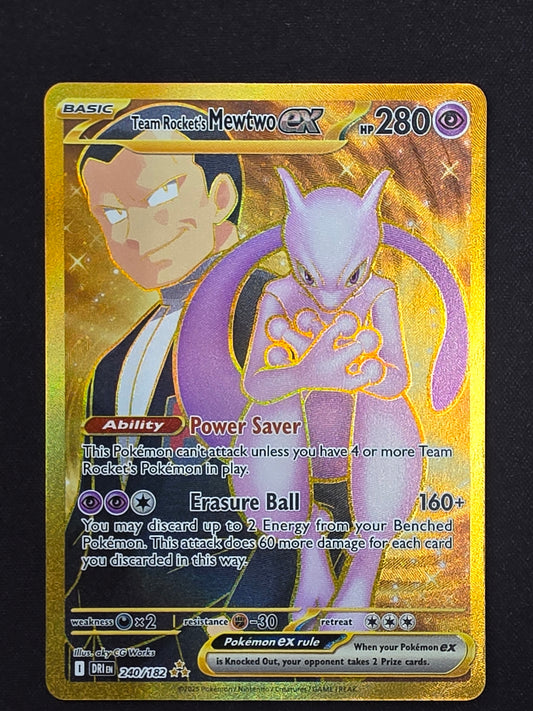 Team Rocket's Mewtwo EX (240/182)