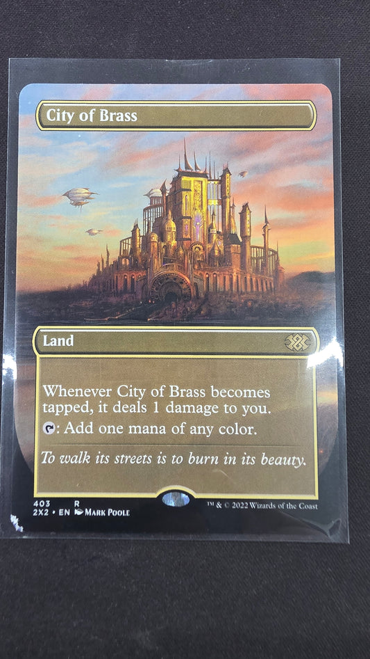 City of Brass (2X2, Fullart, Damaged)