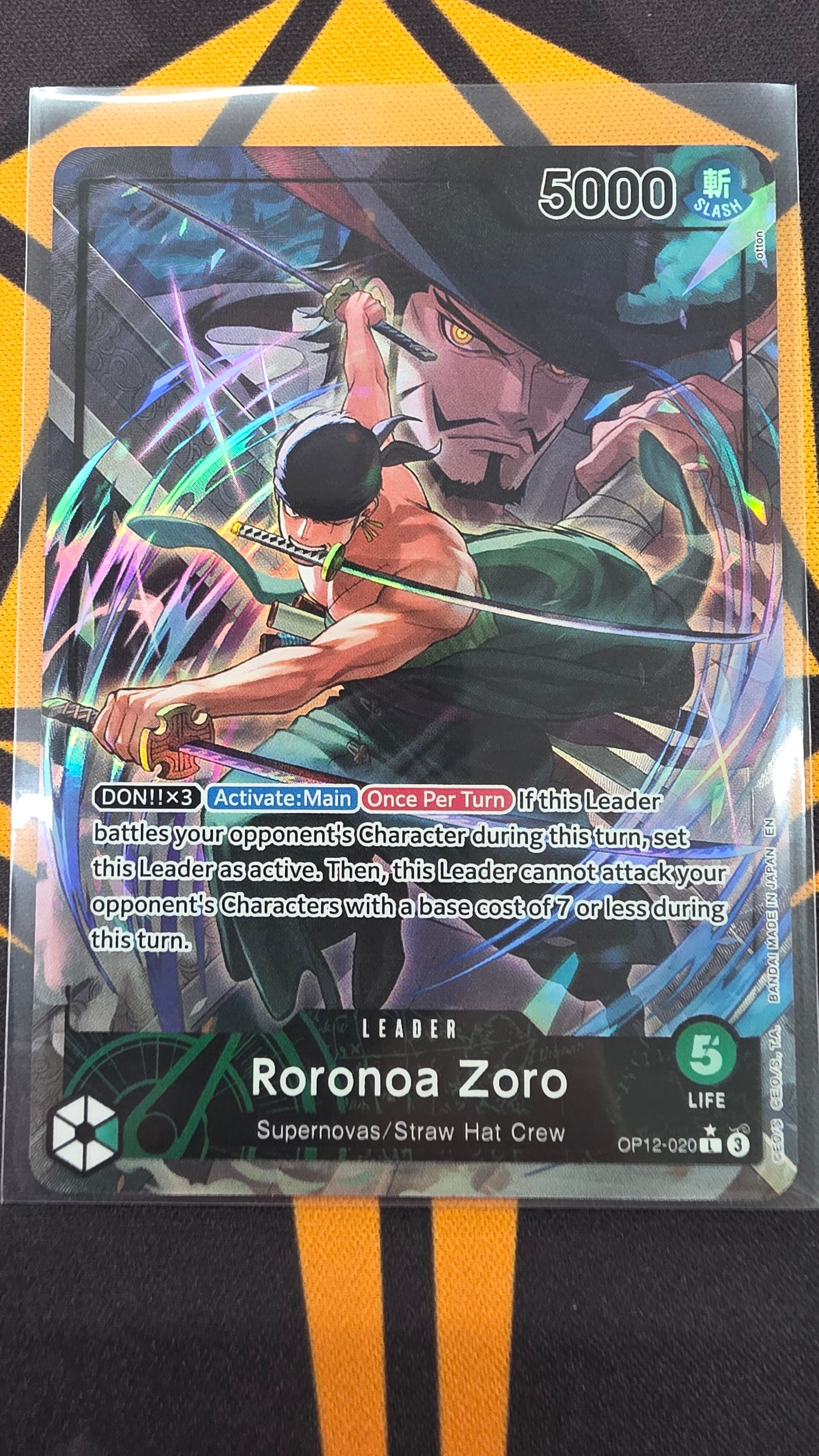 Roronoa Zoro (Alt) OP12-020