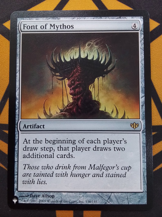 Font of Mythos (The List)