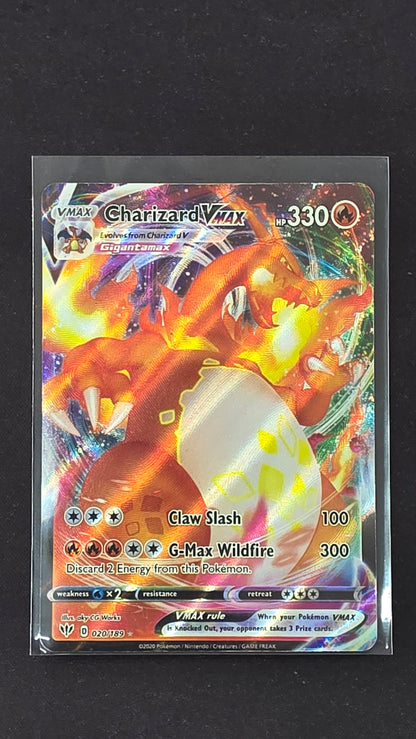 Charizard VMax (020/189, DMG)