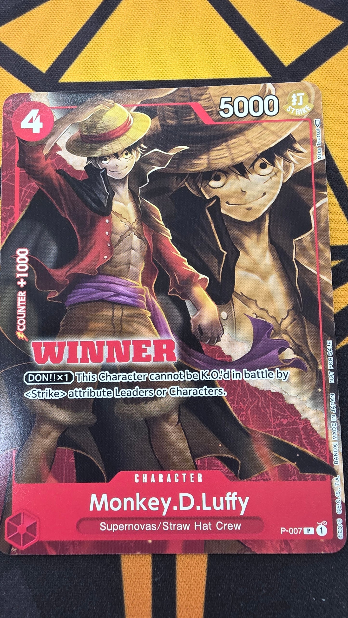 Monkey.D.Luffy (Winner) P-007