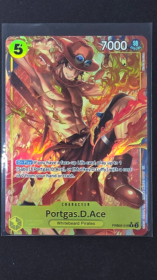 Portgas.D.Ace (PRB02-018, Alt)