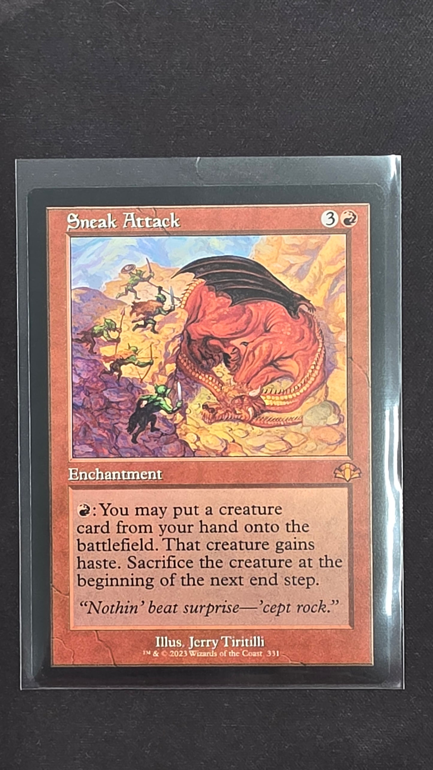 Sneak Attack (DMR, Retro Border)
