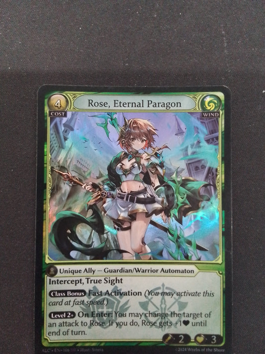 Rose, Eternal Paragon (ALC SR FOIL)
