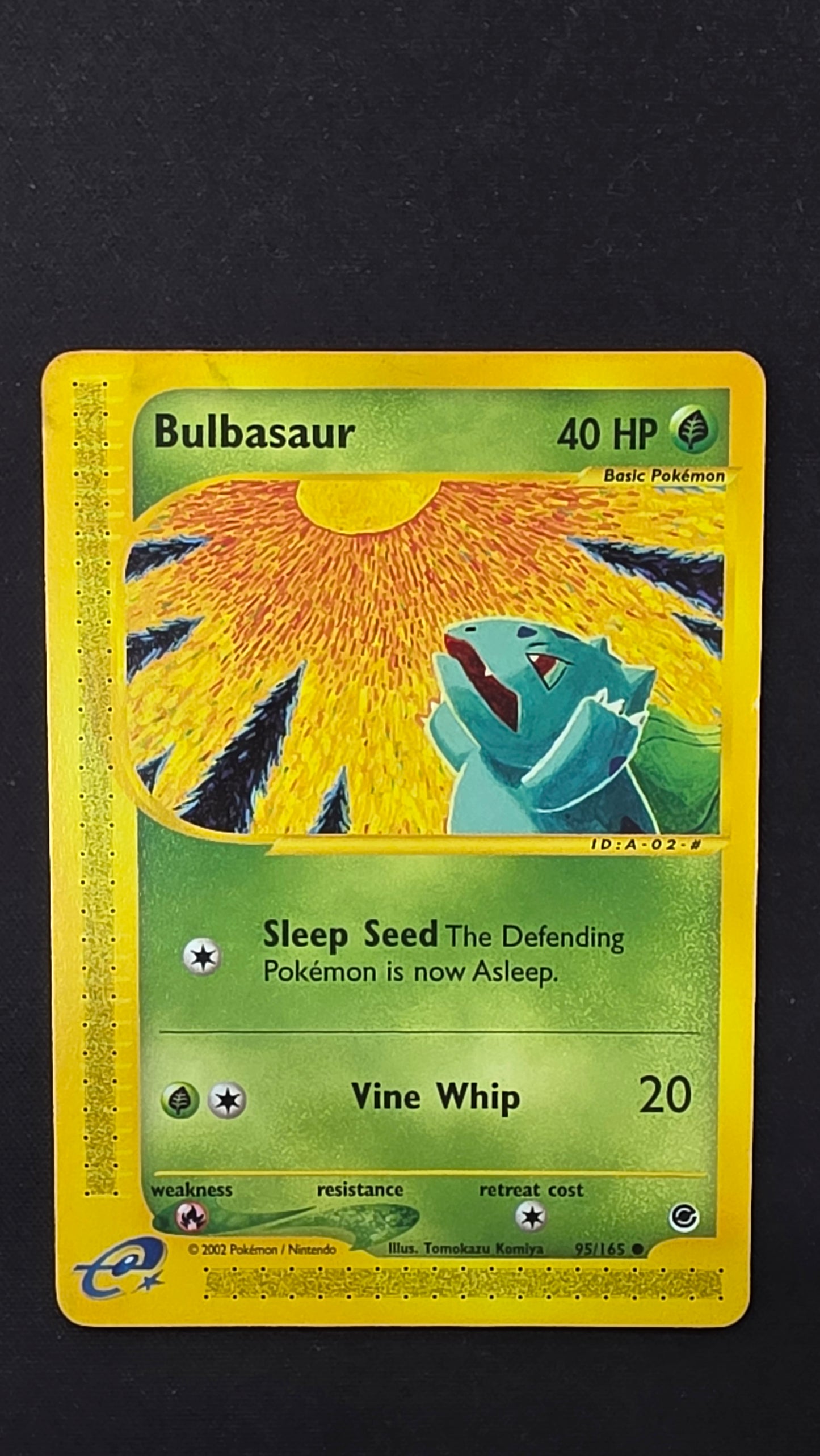 Bulbasaur (95/165, Fire DMG)