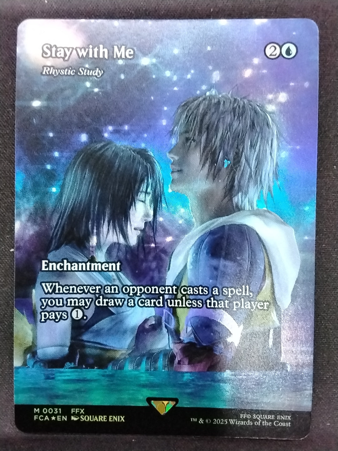 Stay With Me (Rhystic Study) - Full Art Foil