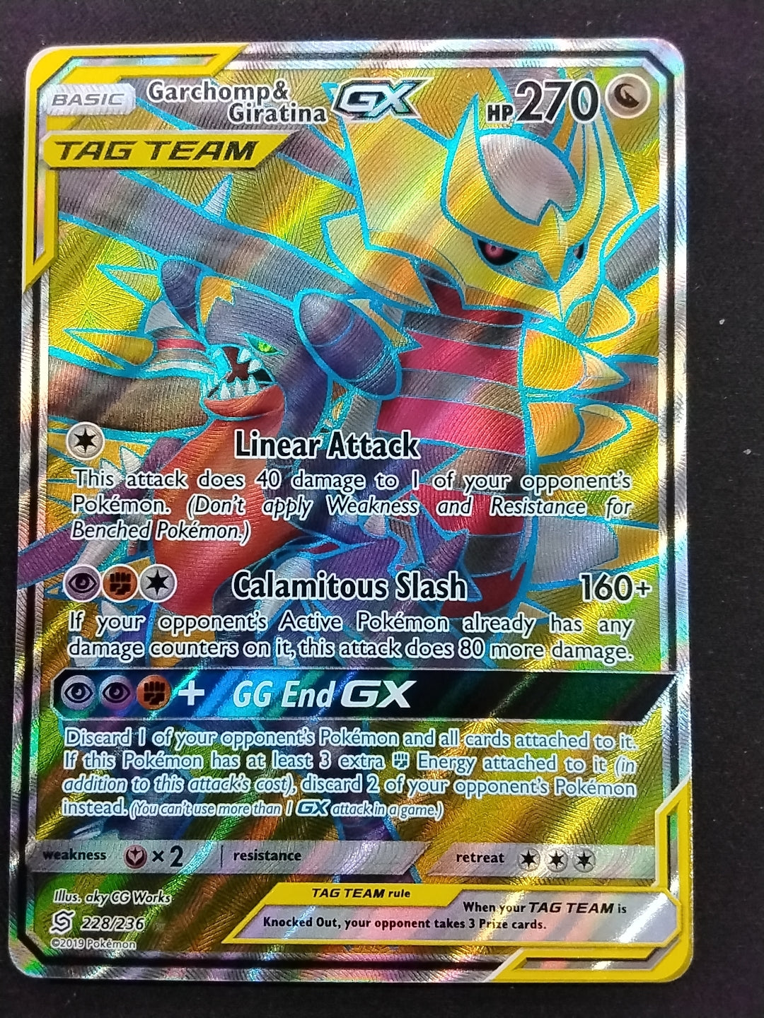 Garchomp & Giratina GX (228/236)