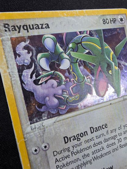 Rayquaza 9/106 VERY DAMAGED