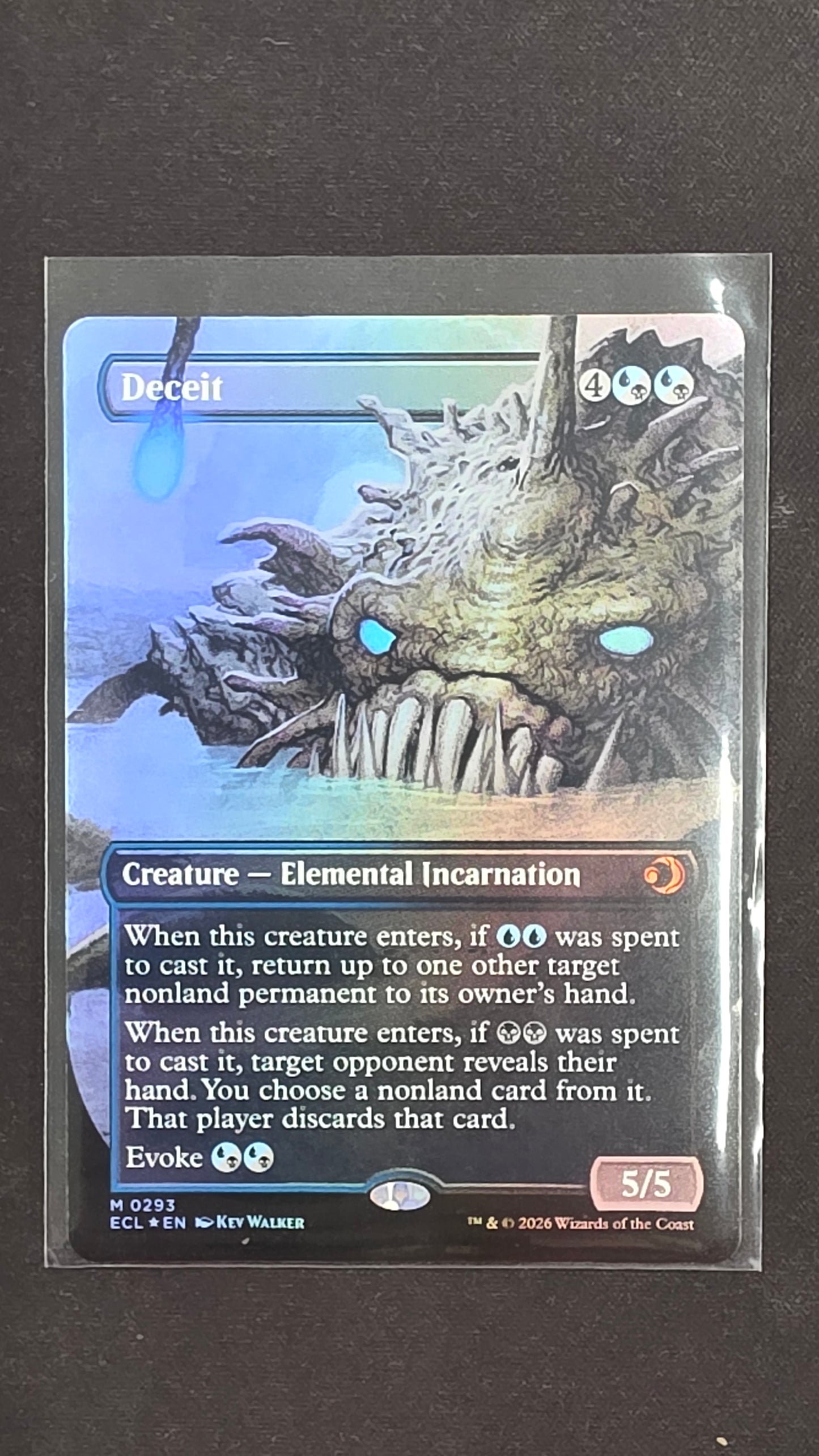 Deceit (ECL, Foil Boarderless)