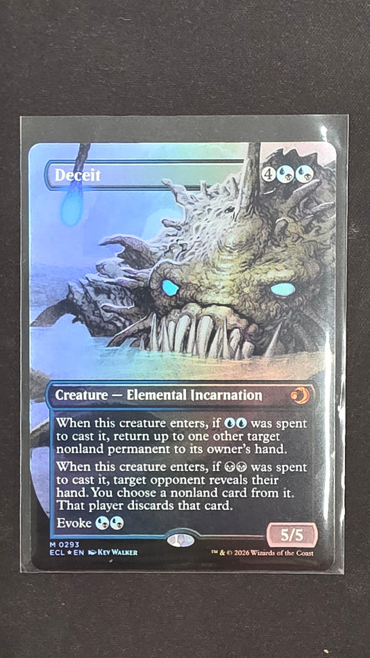Deceit (ECL, Foil Boarderless)