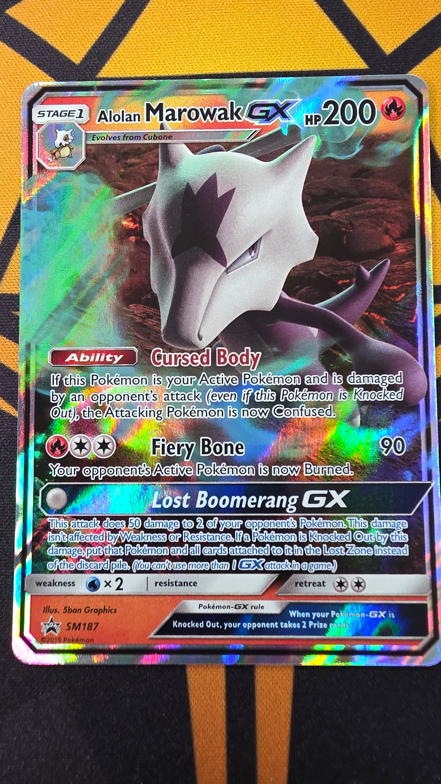 Alolan Marowak GX SM187