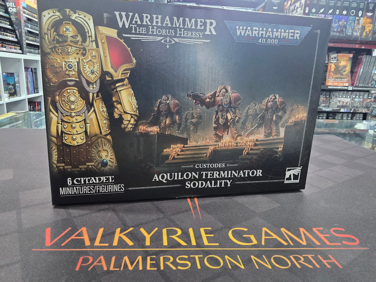WH40K: Adeptus Custodes: Aquilon Terminator Soladity