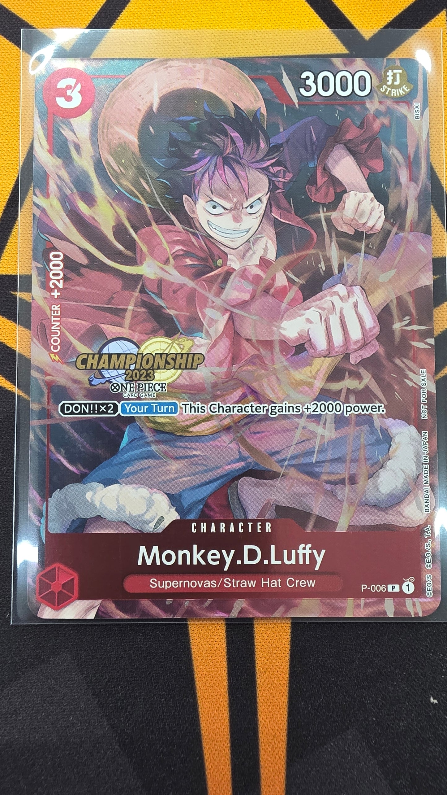 Monkey.D.Luffy P-006 (Championship 2023)