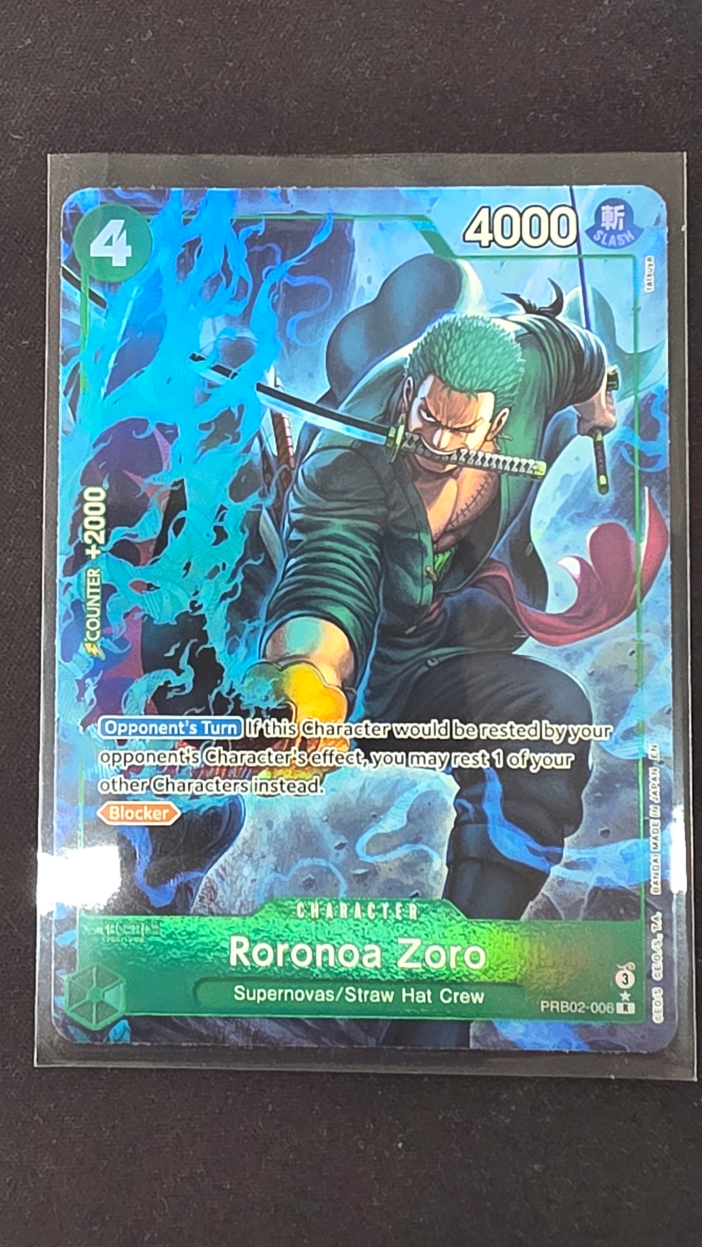 Roronoa Zoro (PRB02-006, ALT)
