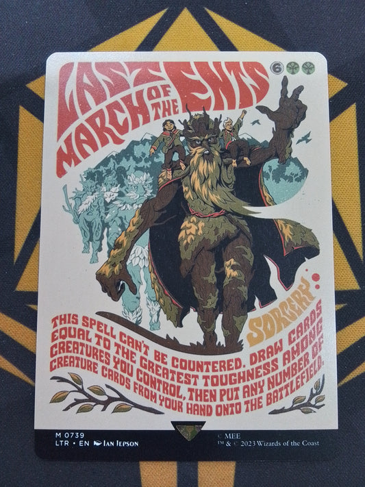 Last March of the Ents (LTR borderless poster)