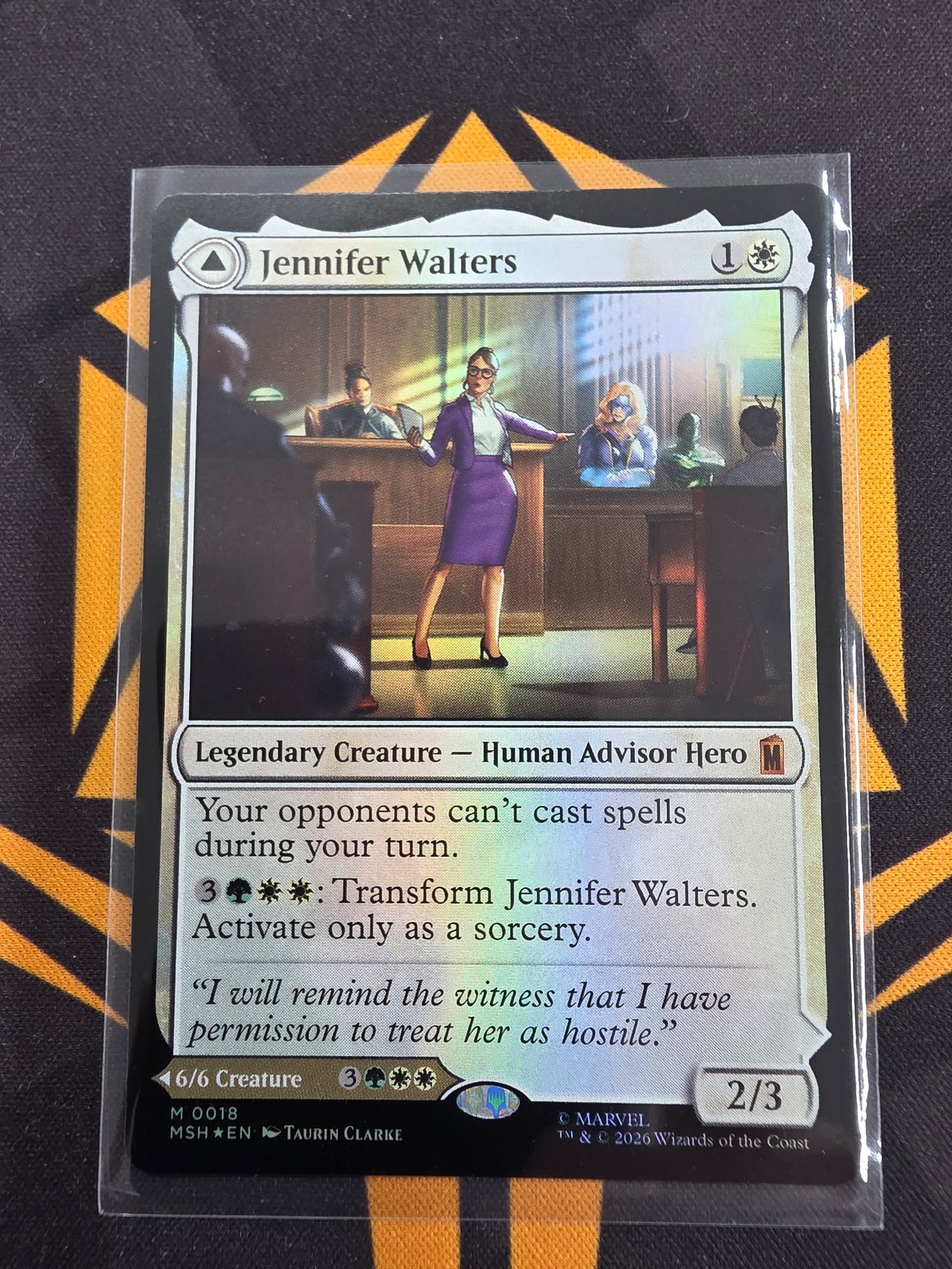 Jennifer Walters (MSH) (M 0018) (foil)