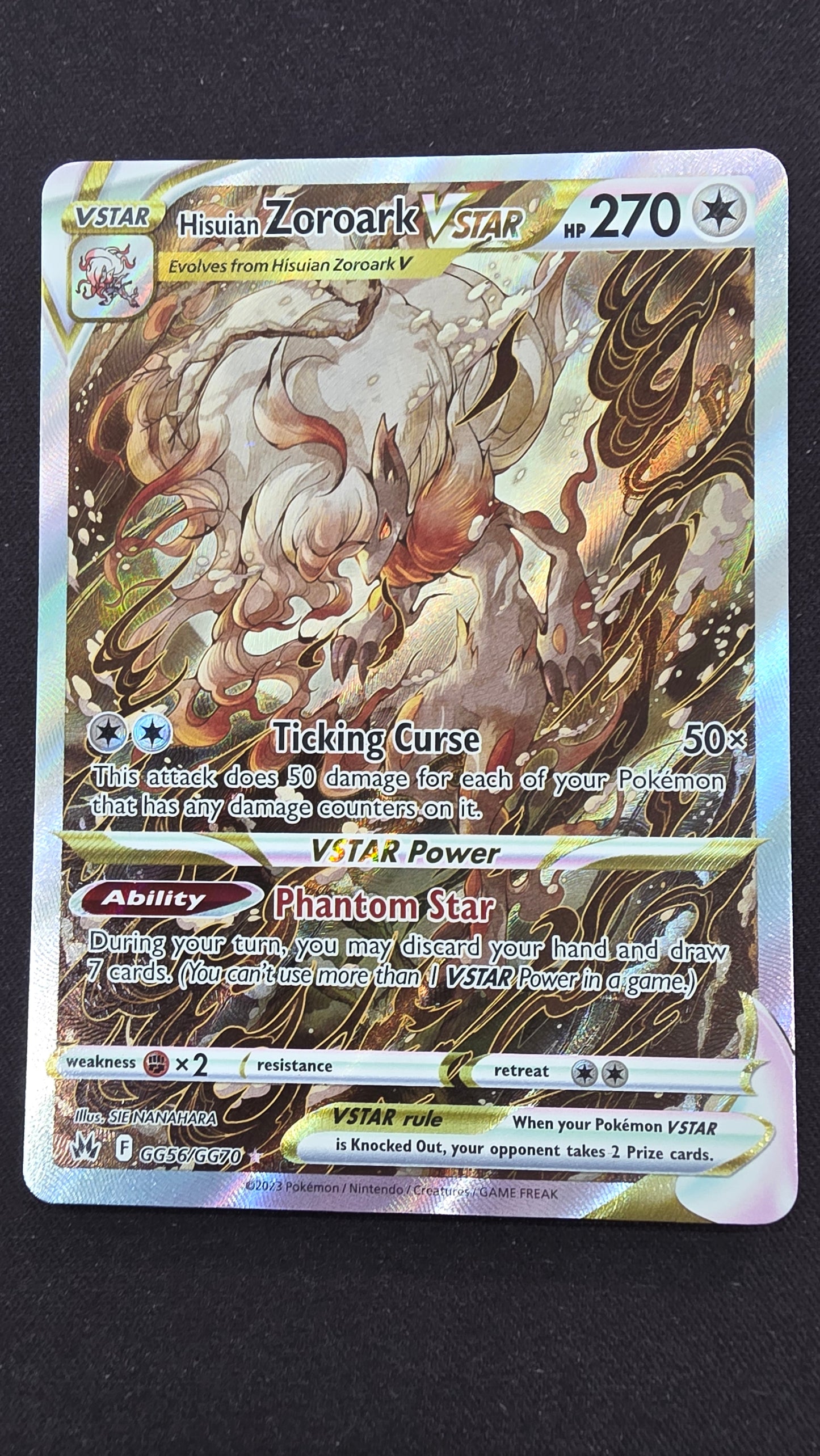 Hisuian Zoroark Vstar
