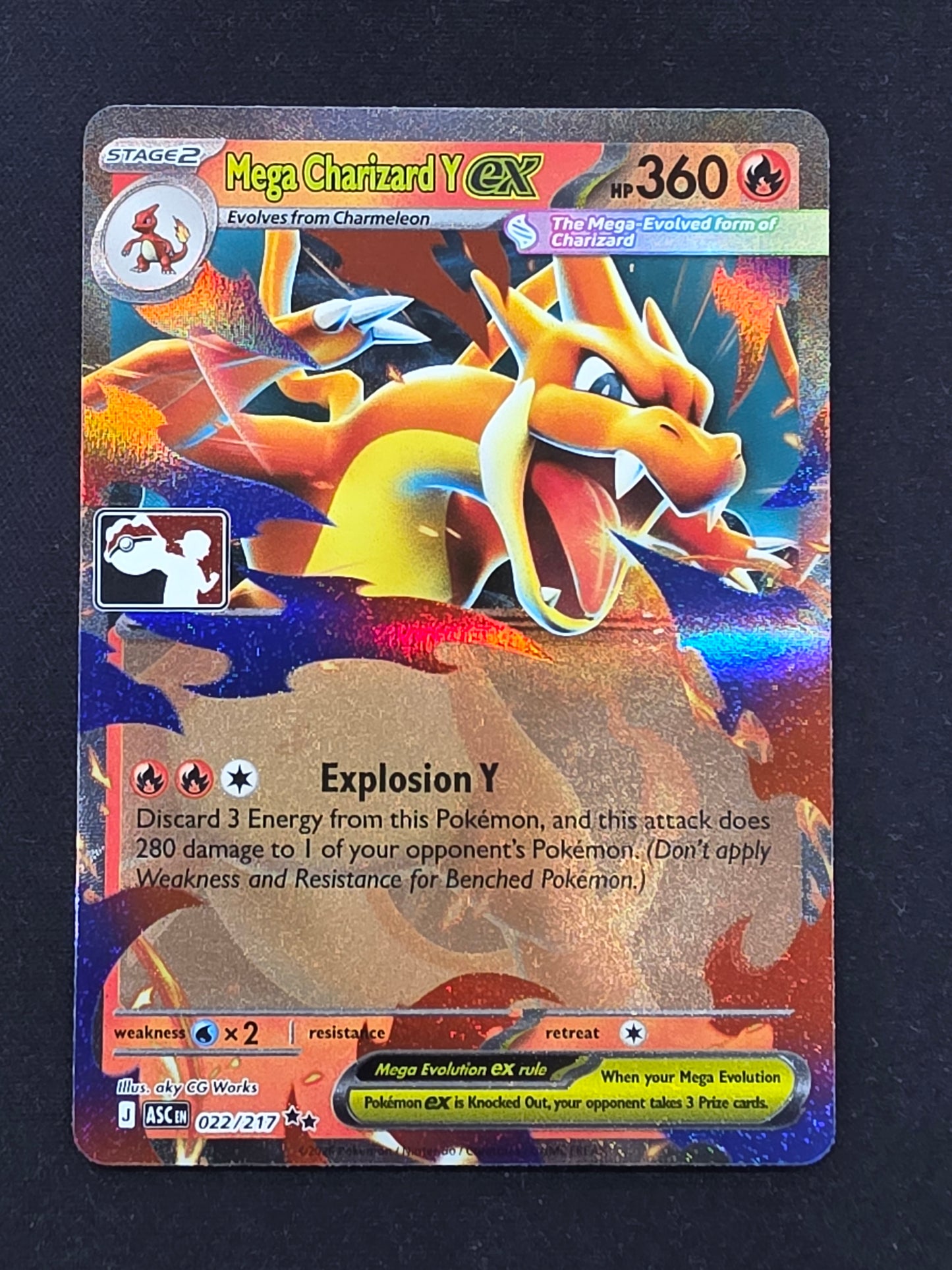 Mega Charizard Y EX (022/217)
