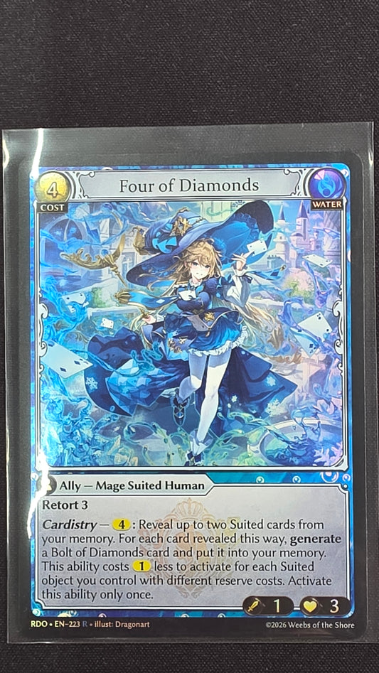 Four of Diamonds (RDO, R, Foil)