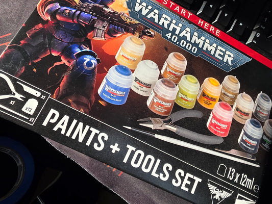 Warhammer 40,000: Paints + Tool Set