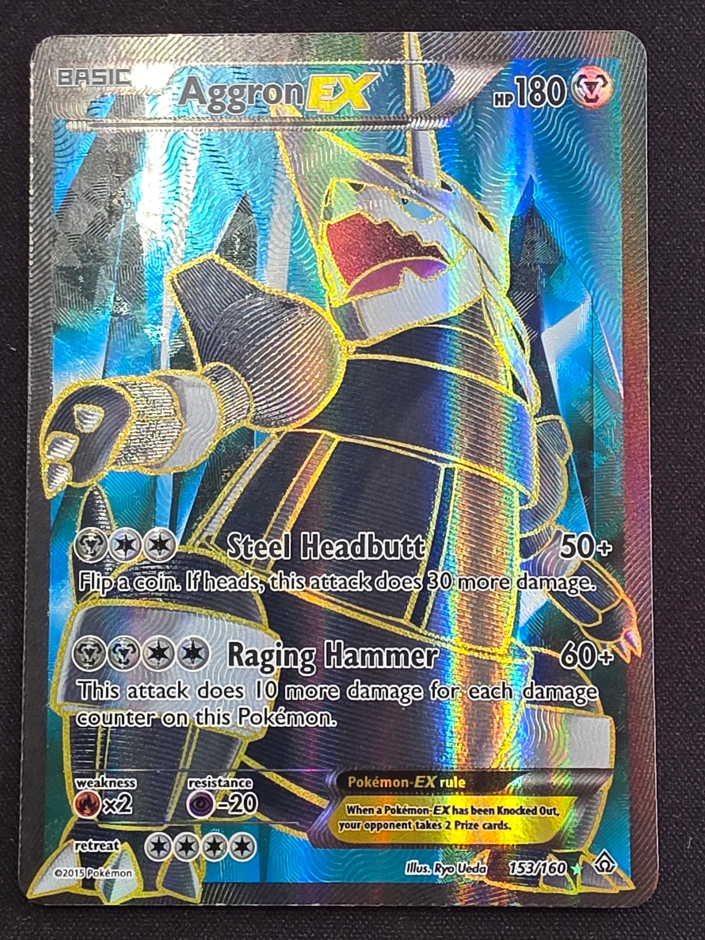 Aggron EX (153/160)