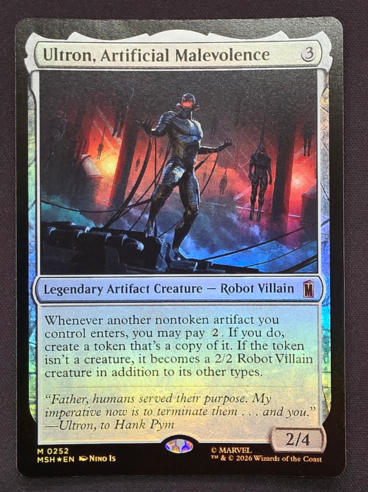 Ultron, Artificial Malevolence (MSH, Foil)