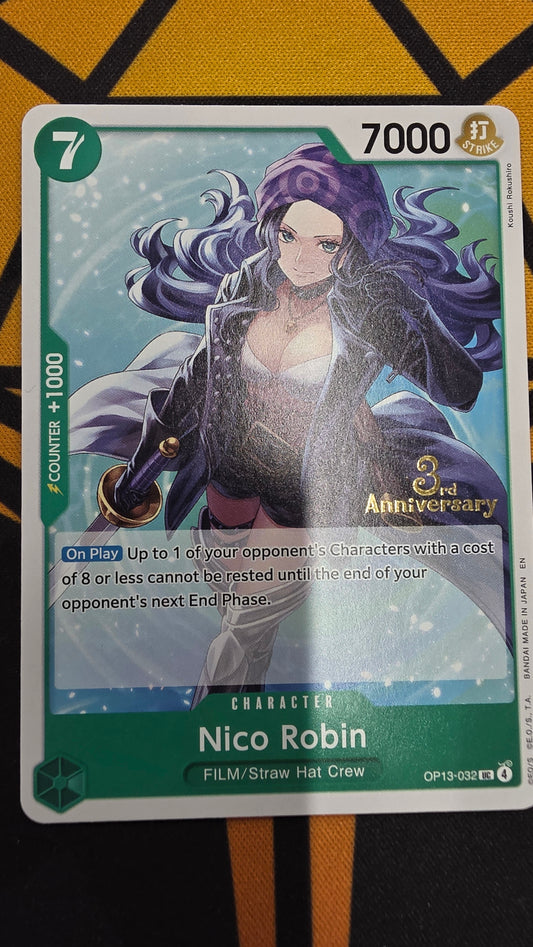 Nico Robin 3rd Anniversary Stamped (Op13-032)