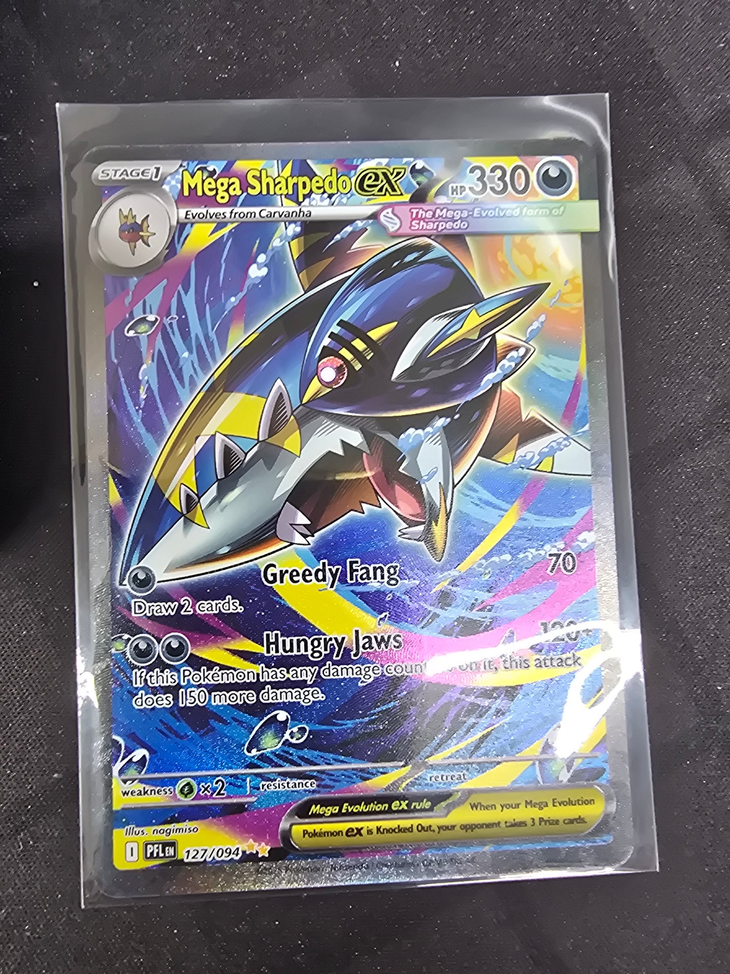 Mega Sharpedo Ex - SIR 127/094