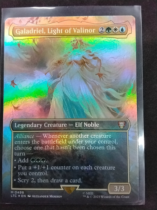 Galadriel, Light of Valinor (LTC, Borderless Foil)