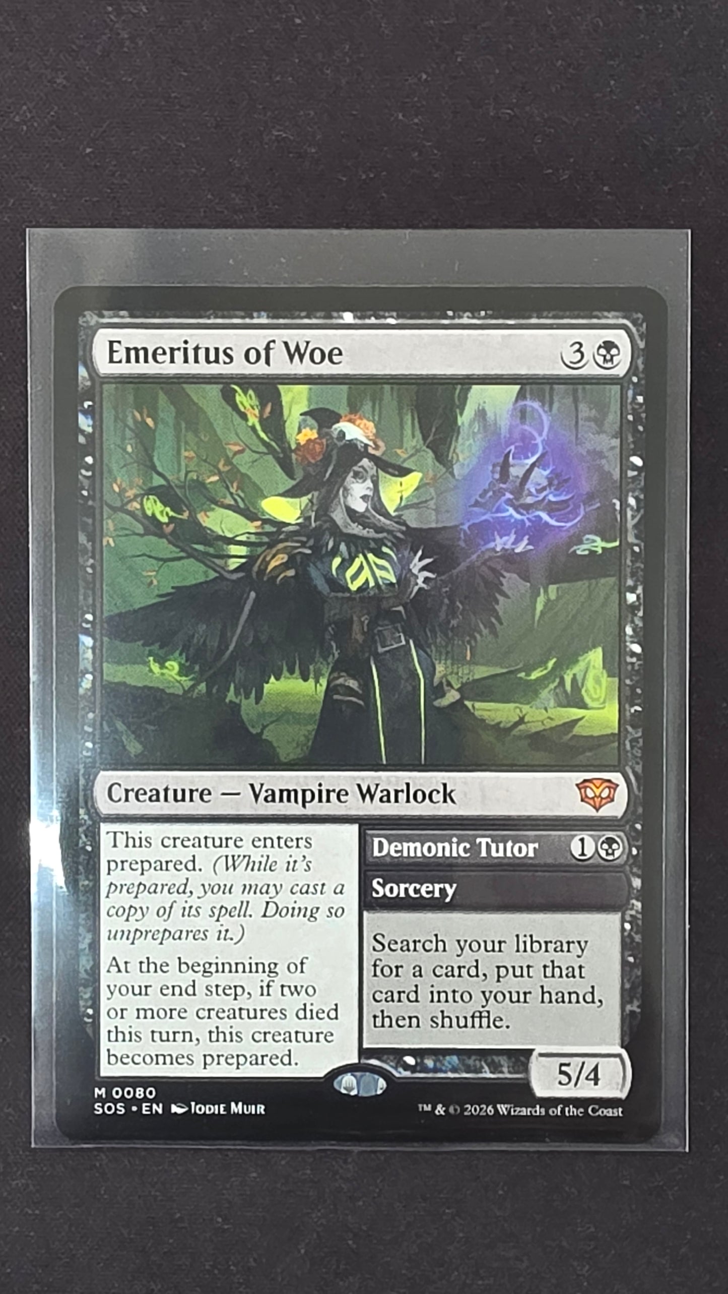 Emeritus of Woe (SOS)