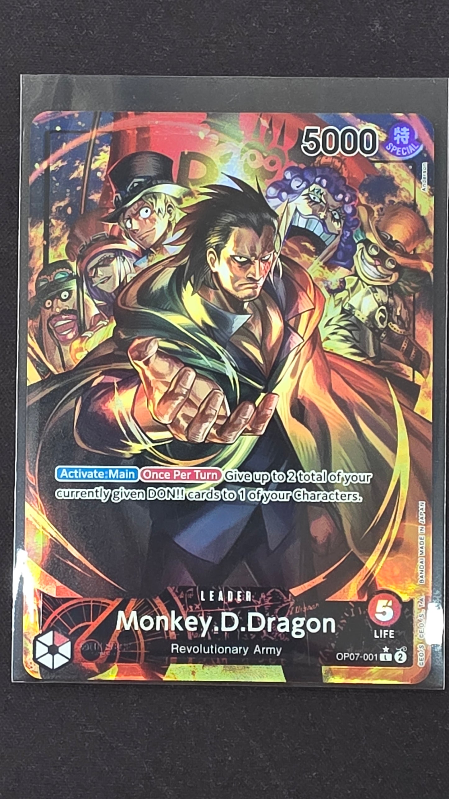 Monkey.D.Dragon (OP07-001, ALT)