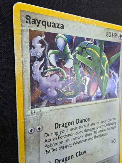 Rayquaza 9/106 VERY DAMAGED
