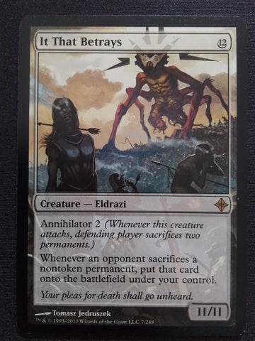 It That Betrays - (Roe)