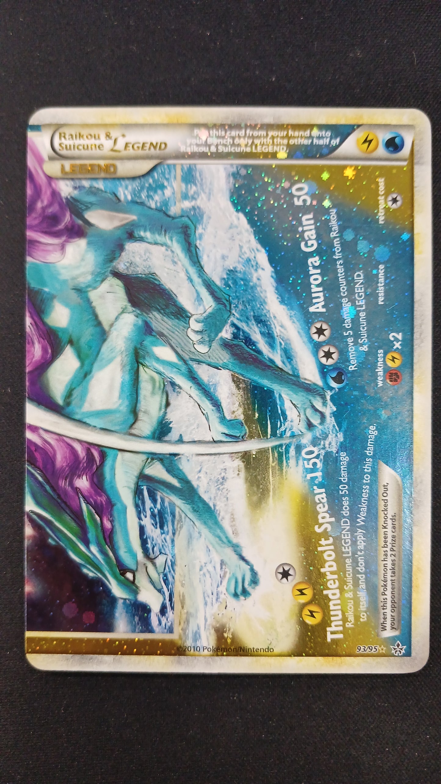 Raikou and Suicune Legend 93/95