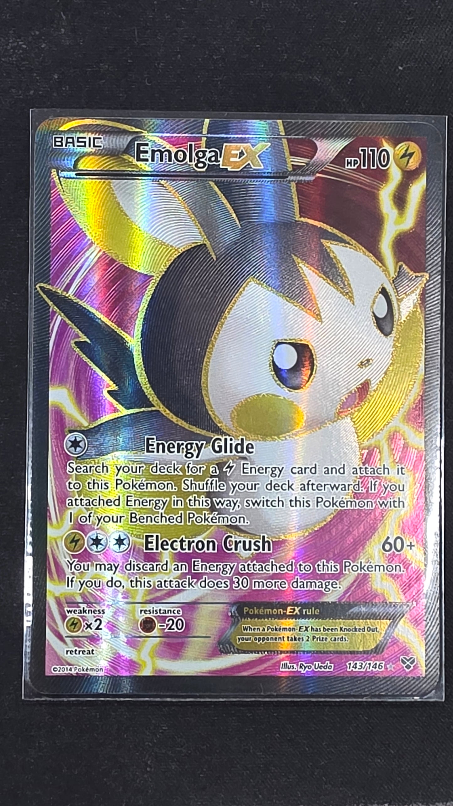 Emolga EX (134/146, DMG)