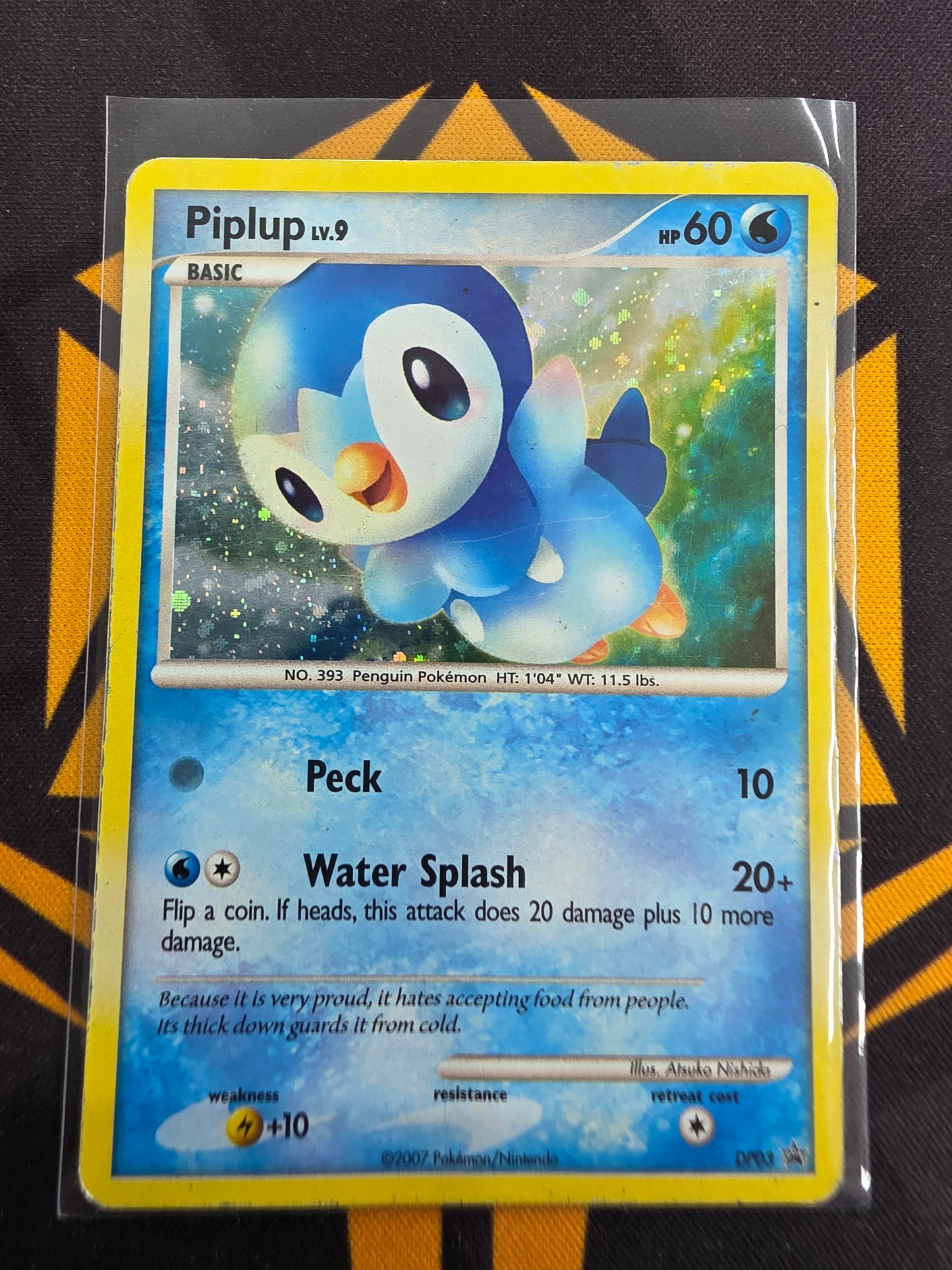 Piplup (lv.9) (DP03) (Damaged)