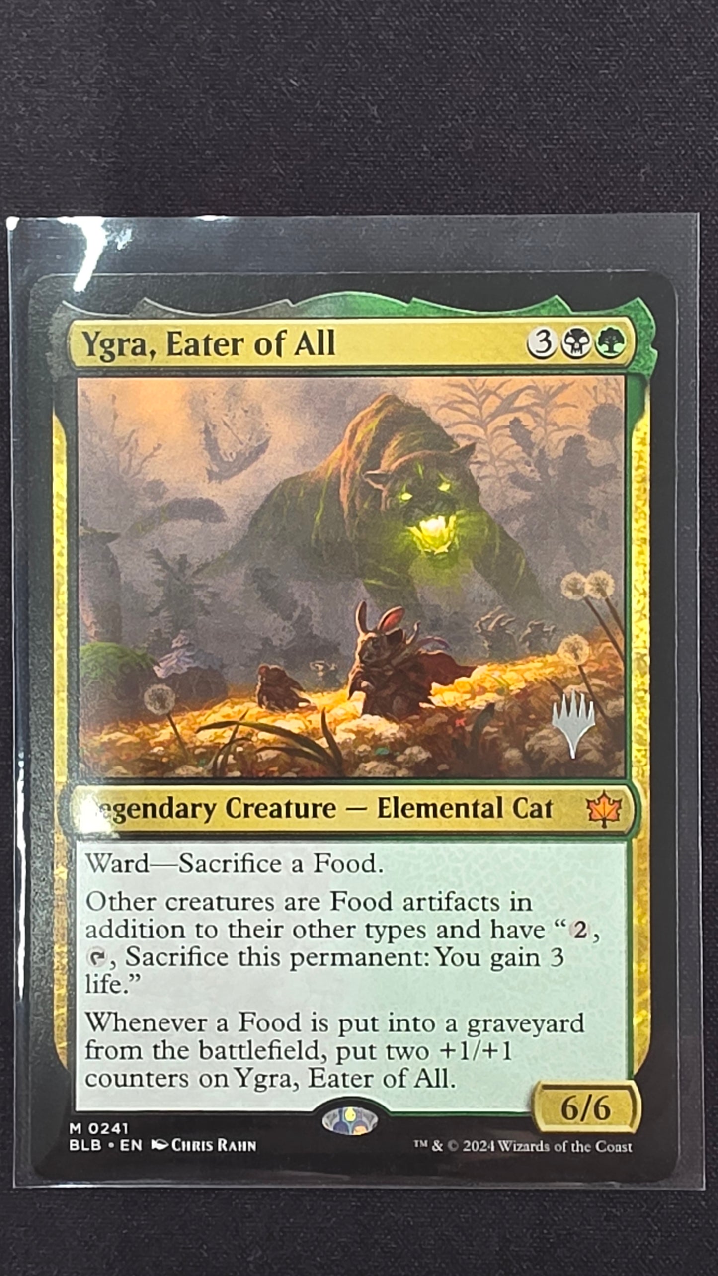 Ygra, Eater of All (BLB, Promo Stamped)