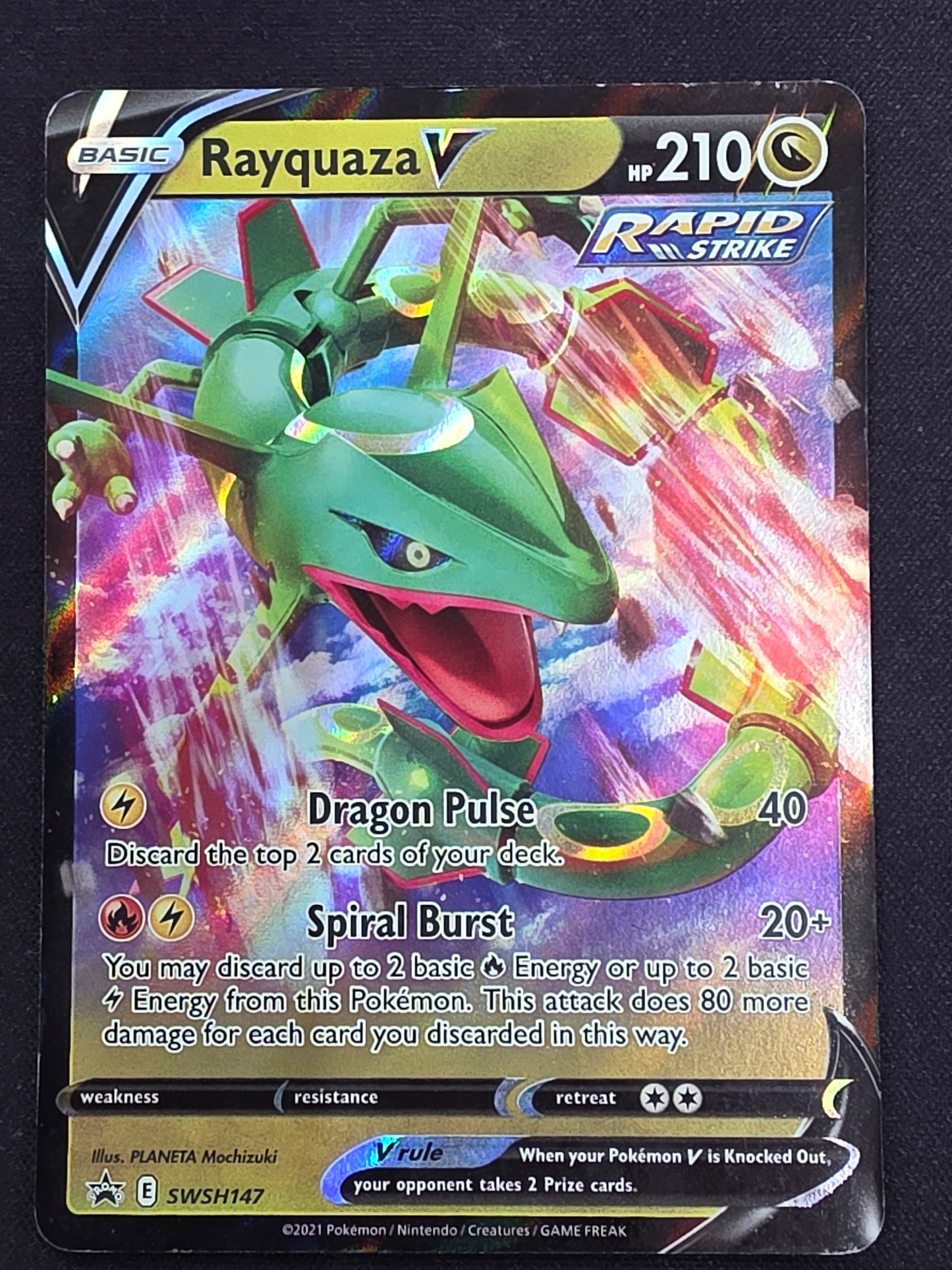 Rayquaza V (SWSH147)
