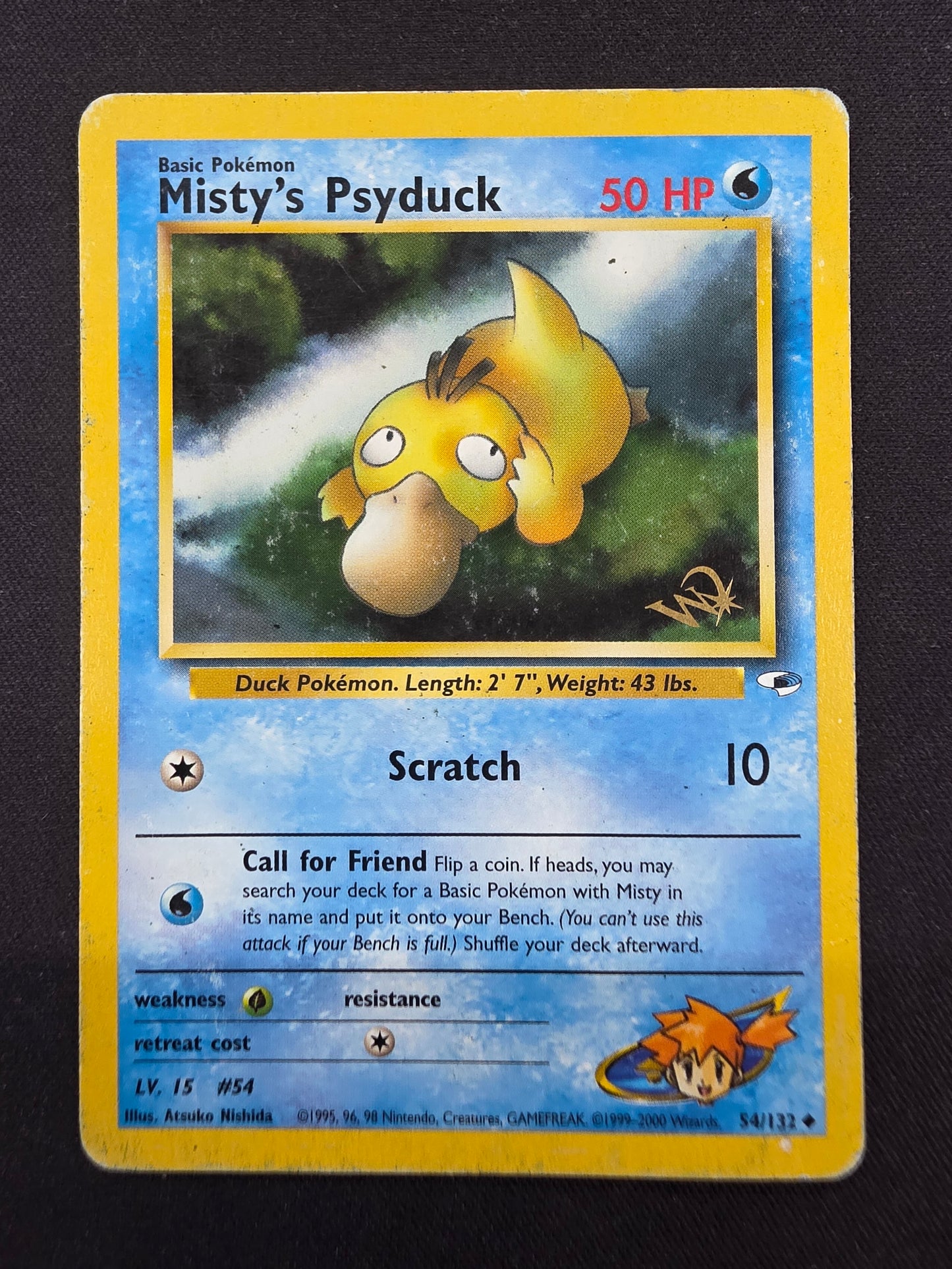 Misty's Psyduck 54/132 DMG (Wizards promo)