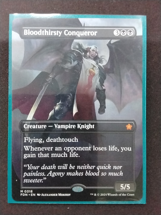 Bloodthirsty Conqueror (FDN, Borderless)