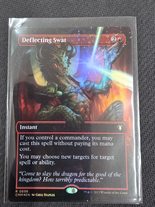 Deflecting Swat (CMM, Foil, ALT Art)