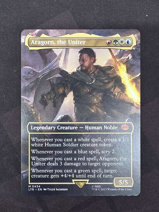 Aragorn the Unifer (LTR, Borderless)