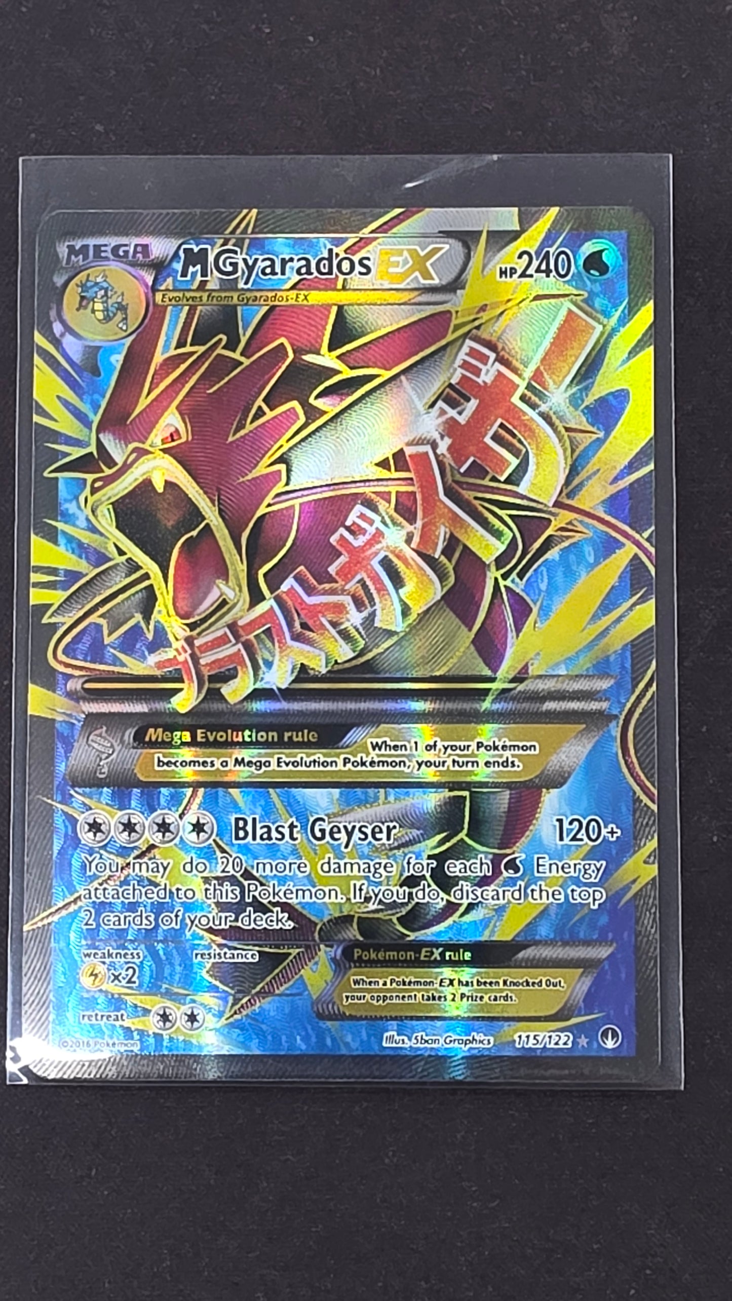 M Gyarados EX (115/122)