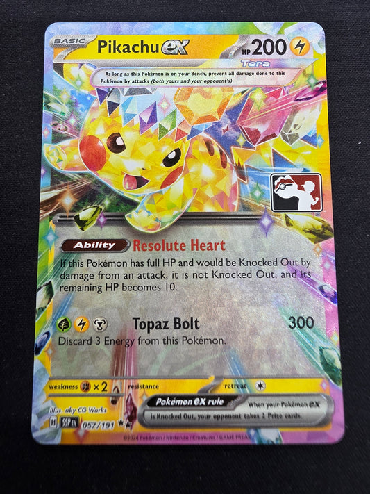 Pikachu ex (057/191) STAMPED