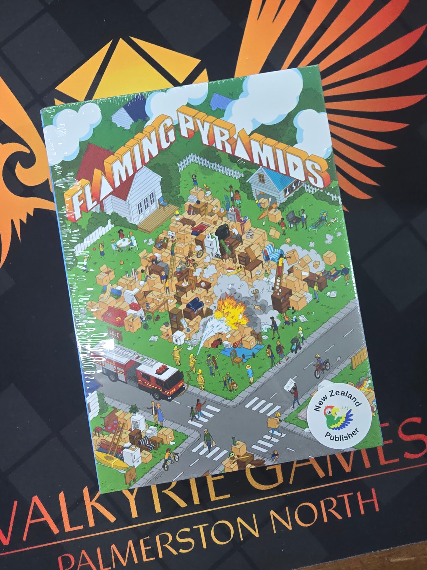 Flaming Pyramids